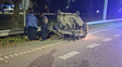 Un herido grave al volcar un auto en Circunvalación y ruta nacional 34