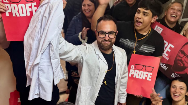 El candidato del peronismo en Santa Fe