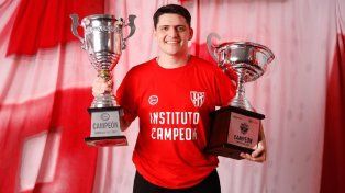 El paranaense Titi Barsanti se despidió de Instituto