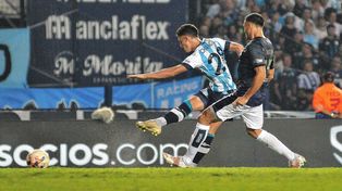 Tomás Chancalay habló del buen momento de Racing