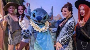 Bandana se presentó en la premier de la película Lilo & Stitch de Disney en Buenos Aires.