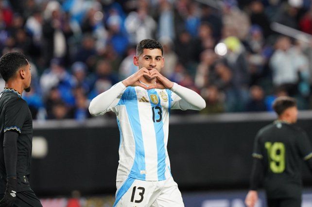 Cuti Romero titular en la Selección Argentina