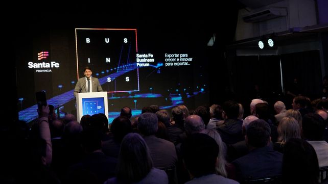 El gobernador inauguró en Rosario la tercera edición del Santa Fe Business Forum