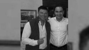 El ex abogado de la tía de Loan, José Codazzi junto al gobernador de Corrientes, Gustavo Valdés