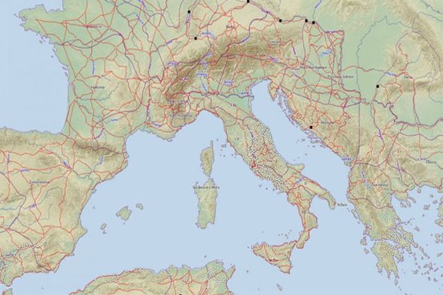 Desarrollan un Google Map para el mundo antiguo