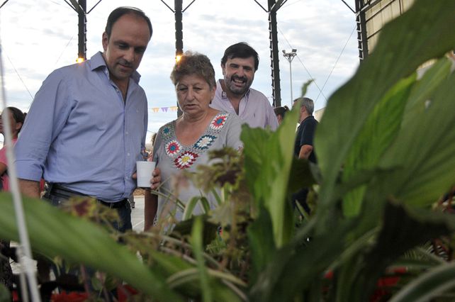 Muestra de emprendedores. Se la pudo recorrer durante la jornada de convivencia.&nbsp;