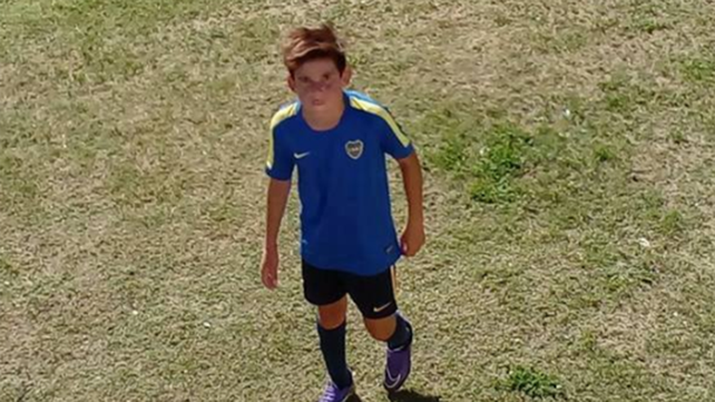 Rodrigo El Colo Bacidalupe a los 10 años firmó un contrato con Boca Juniors
