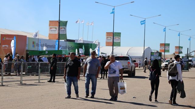 La calles de Expoagro