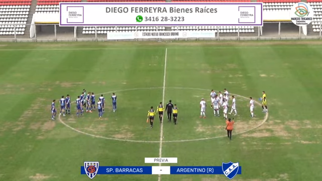 Argentino rescató un punto ante Sportivo Barracas como visitante y sumó otro empate