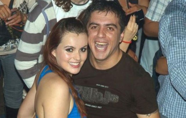 Edith Casas y Víctor Cingolani. Se casaron el Día de los Enamorados.