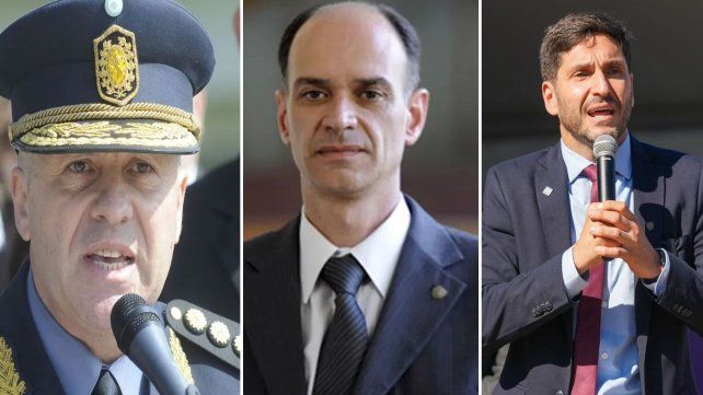 Los jefes policiales Rafael Grau y Omar Odriozola fueron denunciados por Maximiliano Pullaro