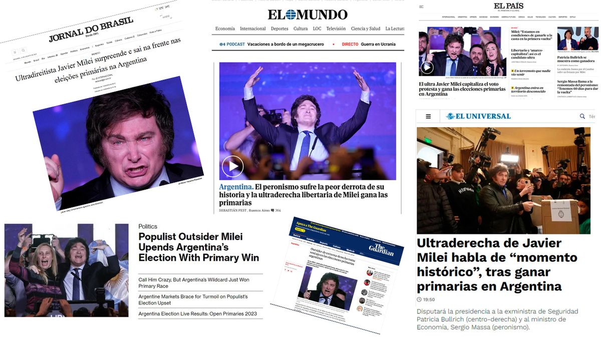 La Reacción De Los Medios Internacionales Ante El Triunfo De Milei En