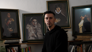 Mauricio Dinelli es diseñador gráfico y se volcó al arte digital al darle una vuelta a sus herramientas laborales.
