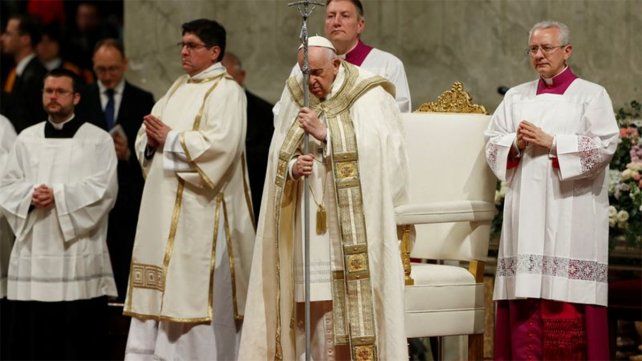 El papa Francisco mostró durante su mensaje de Pascua su preocupación por la escalada de tensión en Medio Oriente