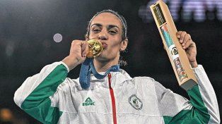 La argelina Imane Khelif se quedó con la medalla de oro en los Juegos Olímpicos de París.