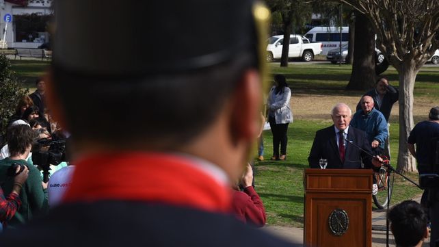Lifschitz: “San Martín nos enseñó el amor por la patria y la libertad”
