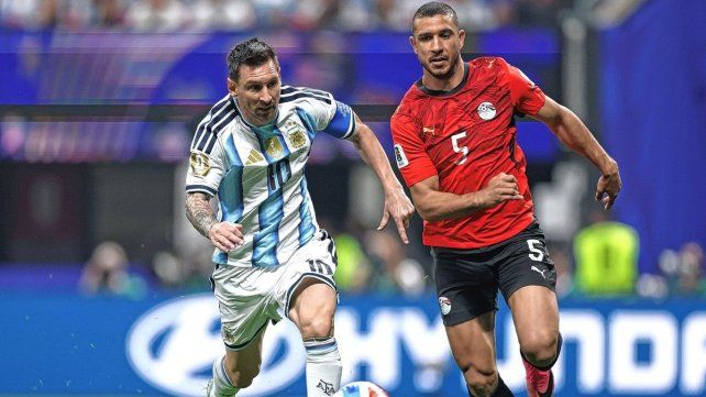 La Selección Argentina sufrió, derrotó 3 a 2 a Egipto y está en cuartos de final
