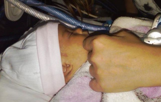 Luz Milagros pasó las primeras horas en su casa con normalidad.