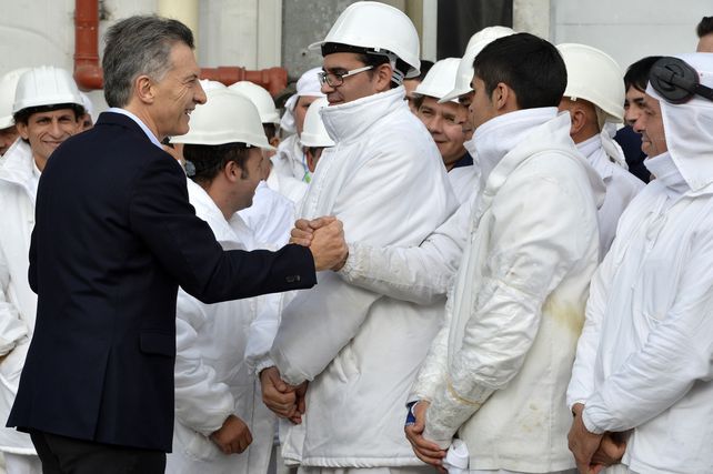 El mandatario en Cresta Roja.&nbsp;