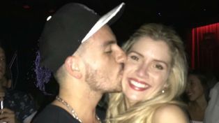 El tierno saludo, y beso, de cumple de Fede a Laurita
