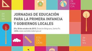 Este jueves comienzan las jornadas de Educación para la Primera Infancia y Gobiernos Locales