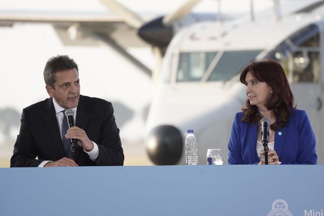 Sergio Massa y Cristina Kirchner