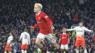 Manchester United no cedió a Alejandro Garnacho.