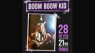 Con su estilo único y energía desbordante, Boom Boom Kid vuelve a Tribus