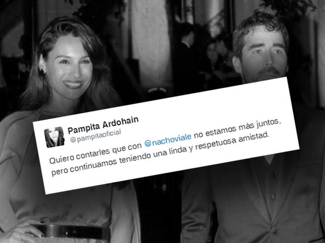 La modelo confirmó que la relación con el nieto de Mirtha Legrand se terminó