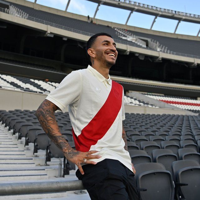 Ángel Correa fue presentado oficialmente el 25 de julio.