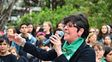 Concreta. Lina Londero pidió mayor compromiso en la diaria con les que sufren.&nbsp;