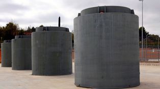 Los contenedores nucleares se prueban en Santa Fe