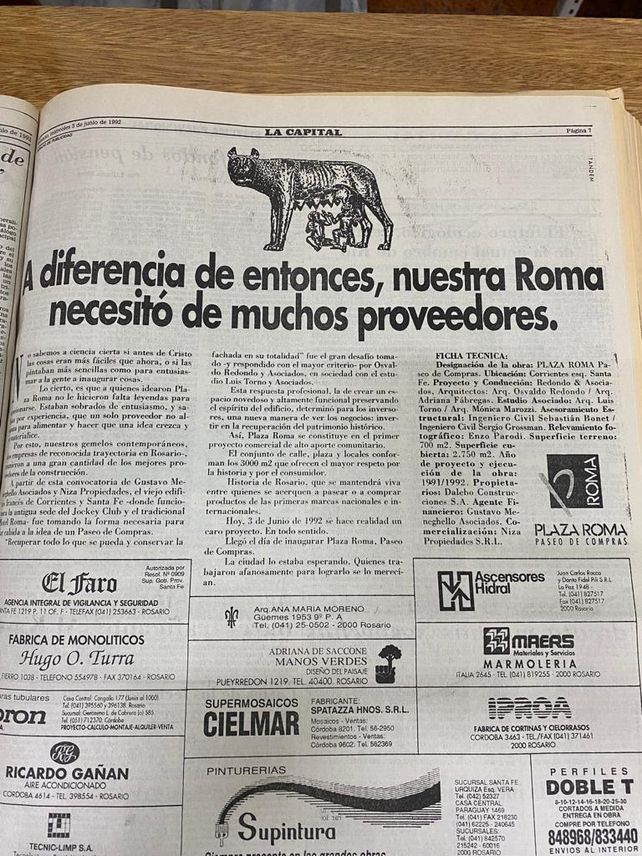Anuncio de 1992