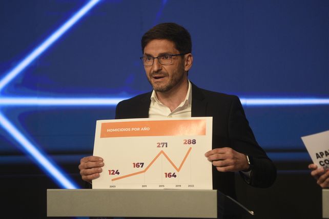 El candidato de Unidos para Cambiar Santa Fe.