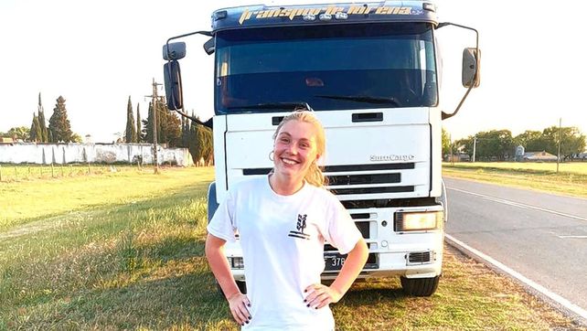 Dalma Neumayer, camionera centennial
