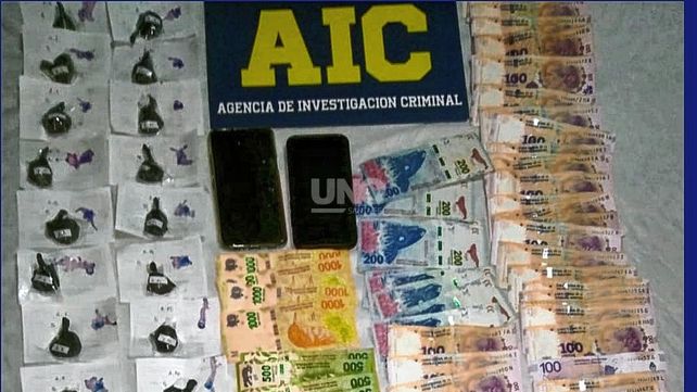 El procedimiento en Rafaela de la AIC desbarató un negocio de venta de marihuana y cocaína