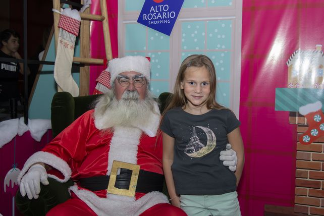Papá Noel y Lola Martinelli