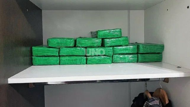 Se perdieron de Gendarmería 15 ladrillos de cocaína