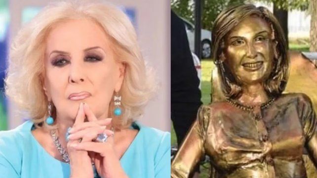 La conductora de la televisión