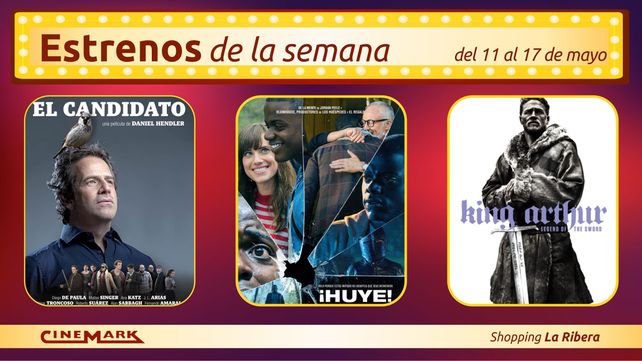 Tres estrenos en las pantallas de Cinemark