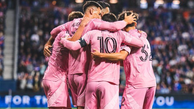 Leo Messi, con un gol y tres asistencias en el triunfo de Inter Miami