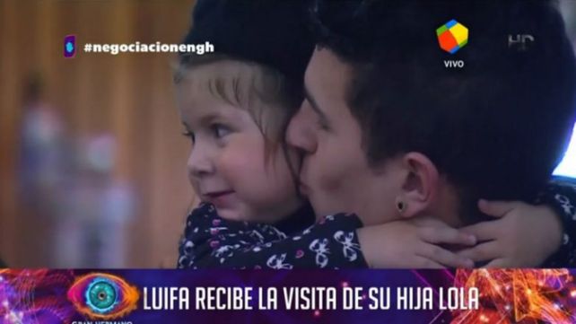 Luifa se reencontró con su hija Lola.