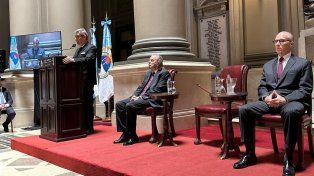 El juez Maqueda se despidió de la Corte Suprema entre llamativas ausencias