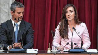 Martín Menem y Victoria Villarruel, presidentes de ambas cámaras del Congreso nacional