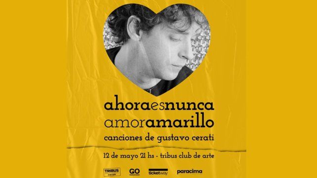 El espectáculo será un recorrido por las maravillosas canciones del disco Amor Amarillo y por los temas más reconocidos de los discos solista de Gustavo.