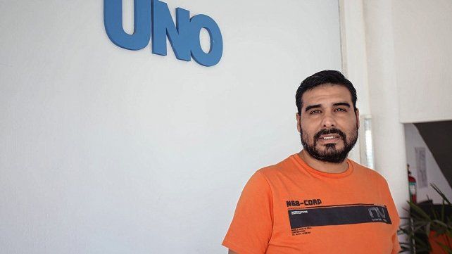 Diego Escobue y una enfermedad que lo dejó afuera.