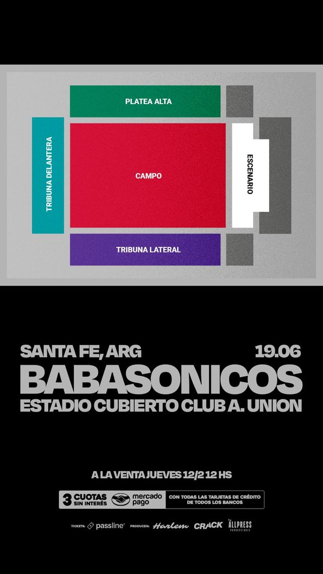 Babasónicos llega a Santa Fe