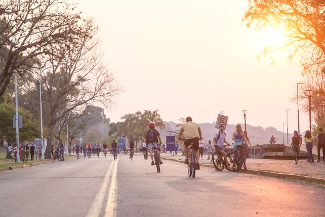 Y un domingo el Parque Urquiza fue para las personas