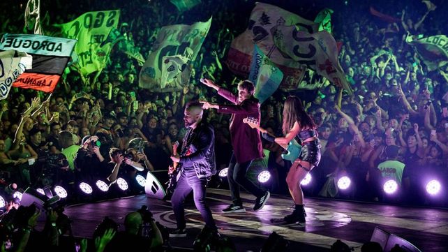 Los Piojos regresaron a Cosquin Rock luego de 16 años