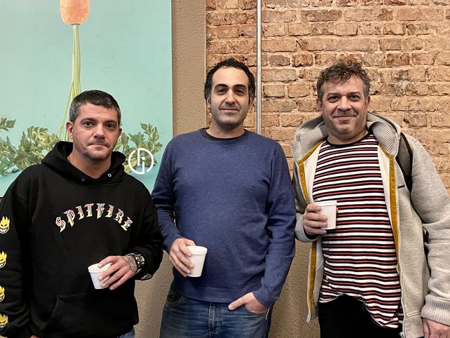 Hernán Torres, Mariano Bua y José Luis Hernández